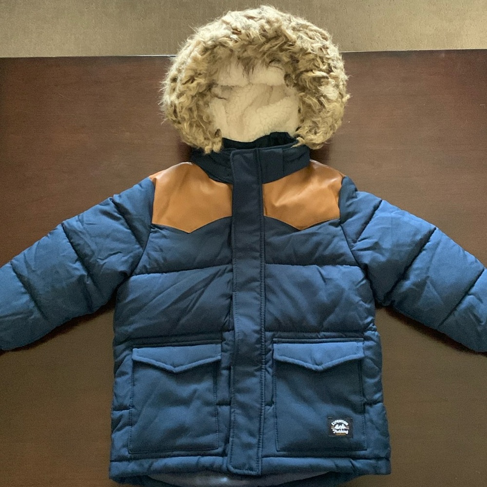 Toddler boys size 4T winter coat